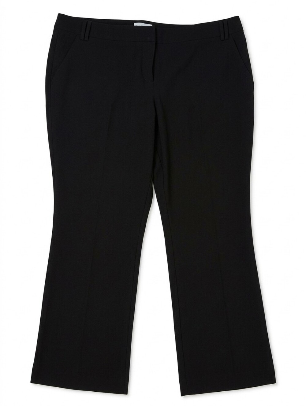 New York & Company 7th Avenue Black Bootcut Dress Pants Trousers PETITE SIZE 18